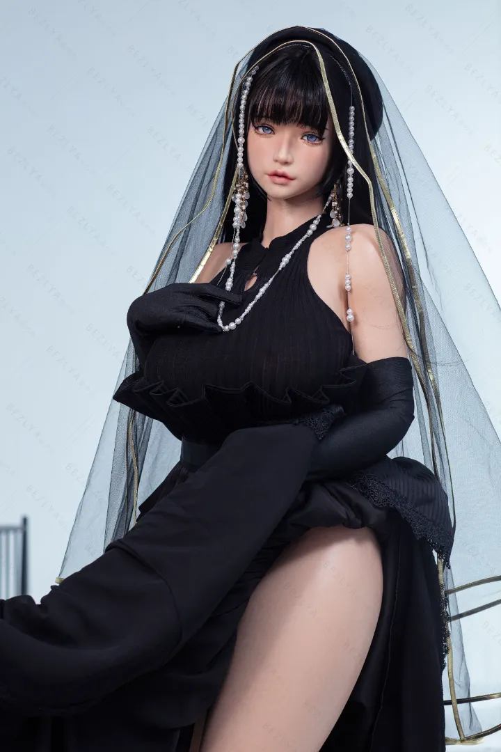 160cm (5ft3) F-Cup Lightweight Silicone Sex Doll, Movable Jaw Head Mandragora